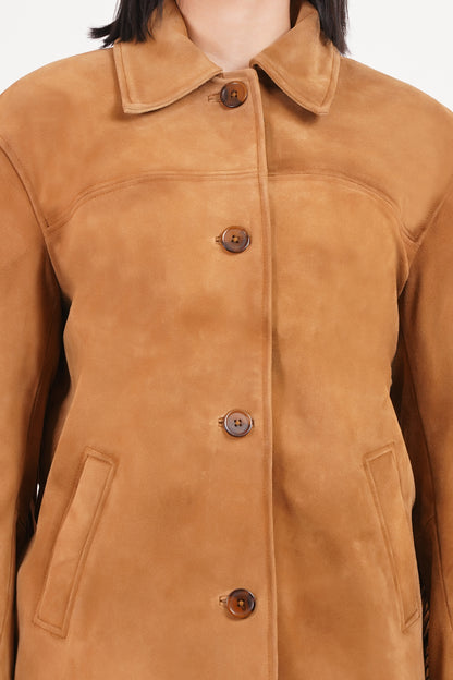 100% Suede Fringes Jacket | WX016