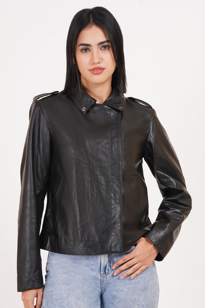 100% Leather Comfort Jacket | WX22