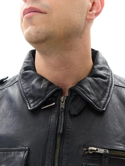 100% Hard Washed Falp Pocket Jacket | MX 113